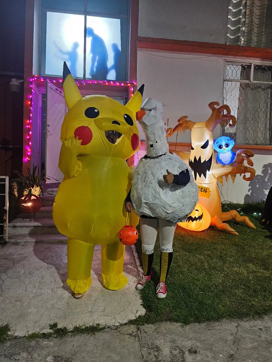 Disfraz Pikachu inflable - Adulto