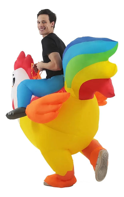 Gallo inflable - Adulto
