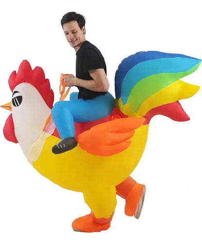 Gallo inflable - Adulto