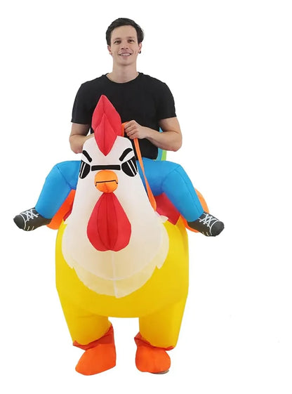 Gallo inflable - Adulto
