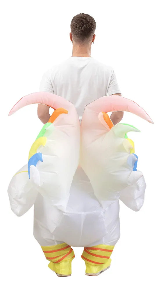 Disfraz Gallo inflable - Adulto