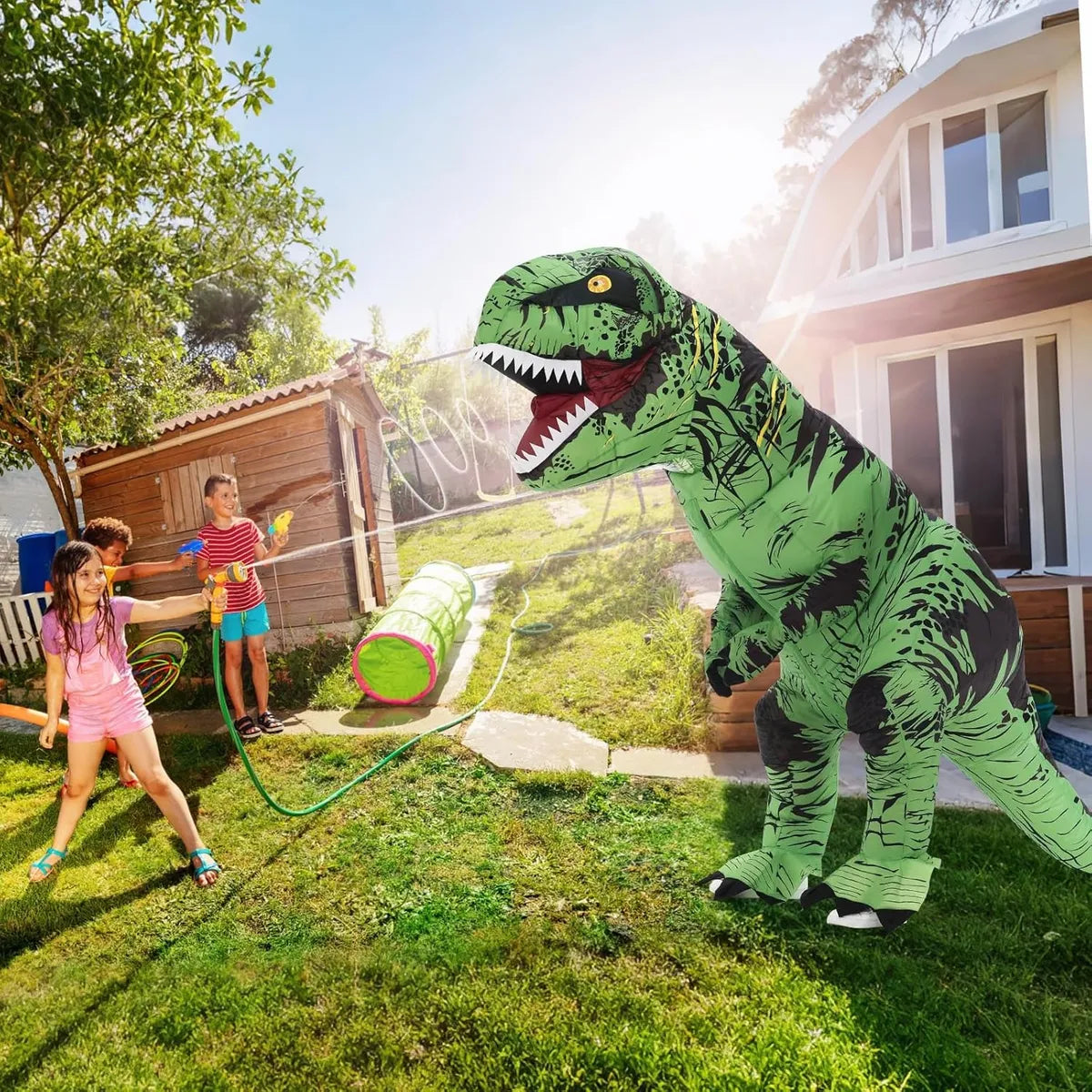 Dinosaurio T-rex inflable - Adulto