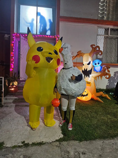 Disfraz Pikachu inflable - Adulto